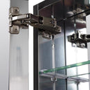 Zenna Home 26 in. H X 15 in. W X 5 in. D Rectangle Medicine Cabinet/Mirror