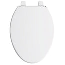 Kohler Brevia Slow Close Elongated White Plastic Toilet Seat