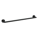 TOWEL BAR BLK MAT 24"L