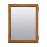 MEDICNE CABINT/MIROR OAK