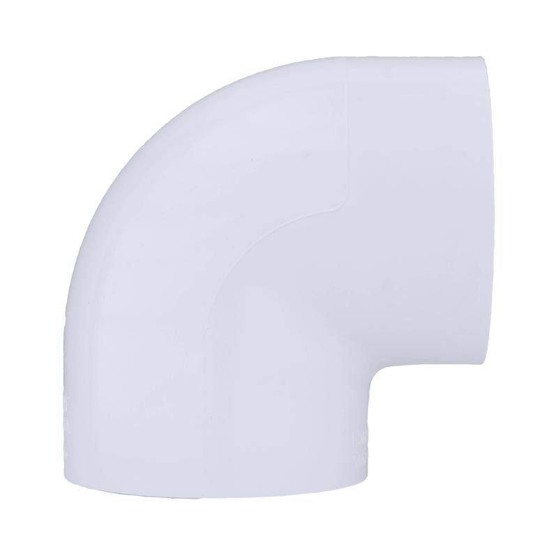 Charlotte Pipe Schedule 40 4 in. Slip X 4 in. D Slip PVC Elbow 1 pk
