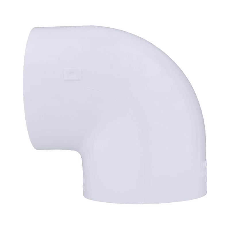Charlotte Pipe Schedule 40 4 in. Slip X 4 in. D Slip PVC Elbow 1 pk