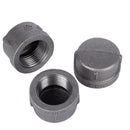 STZ Industries 1 in. FIP each Black Malleable Iron Cap