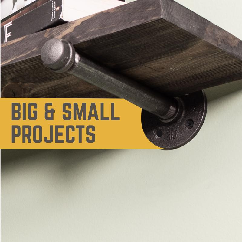 STZ Industries 1 in. FIP each Black Malleable Iron Cap