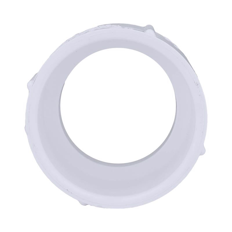 Charlotte Pipe Schedule 40 2-1/2 in. MPT X 2-1/2 in. D Slip PVC Adapter 1 pk