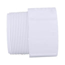 Charlotte Pipe Schedule 40 3 in. MPT X 3 in. D Slip PVC Adapter 1 pk