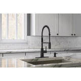 Moen Nori One Handle Matte Black Kitchen Faucet