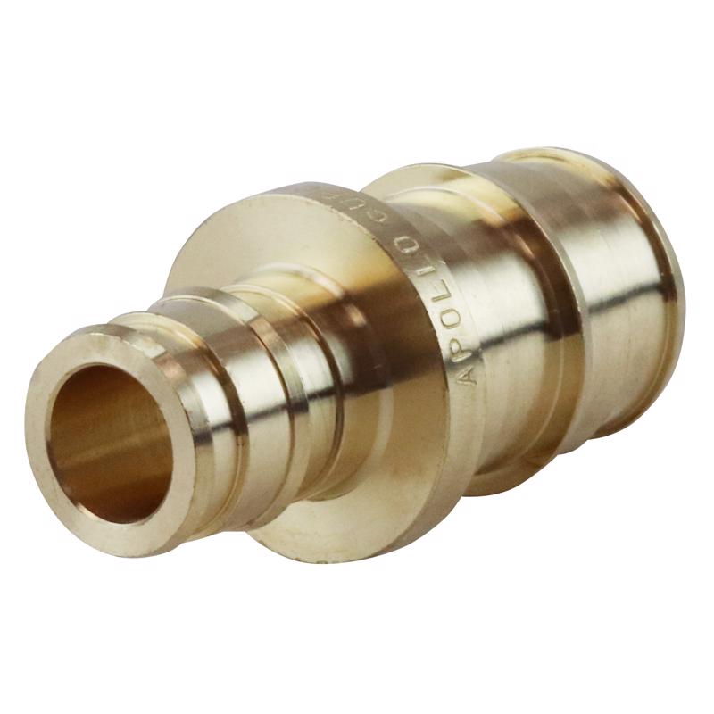 Apollo 1/2 in. Expansion PEX in to X 3/4 in. D Barb Brass Straight Coupling
