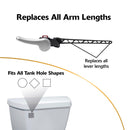 Korky Toilet Handle White For Universal