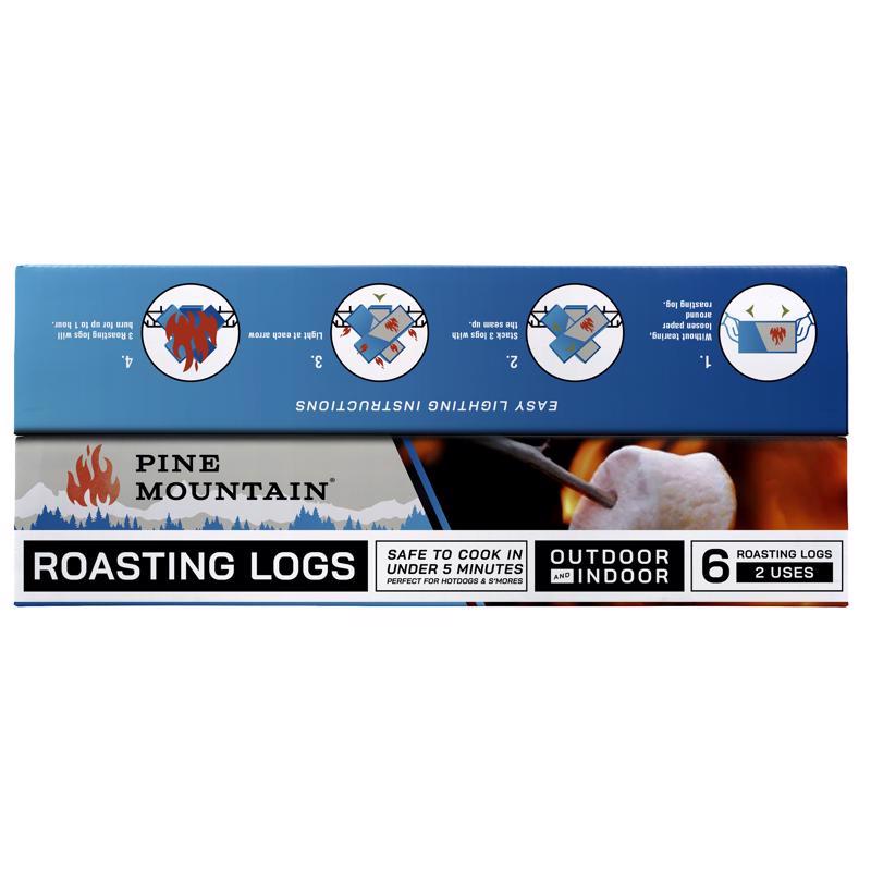 Pine Mountain Roasting Logs 6 pk