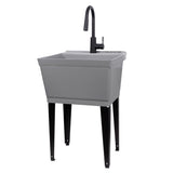 LAUNDRY TUB GRY 19GAL