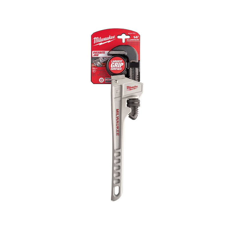 Milwaukee Pipe Wrench 14 in. L 1 pc