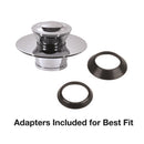 Ace 3 in. Chrome Metal Drain Stopper
