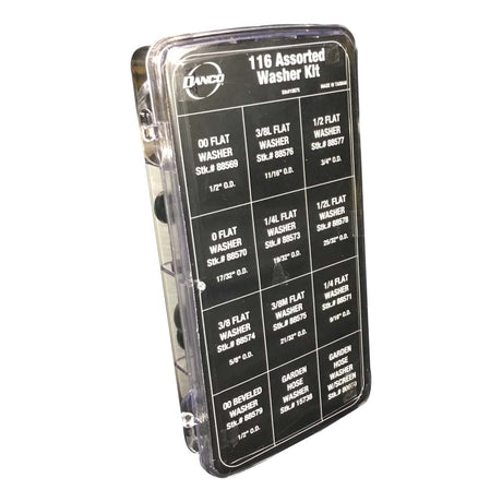 ASSORTED WASHERS 116PK