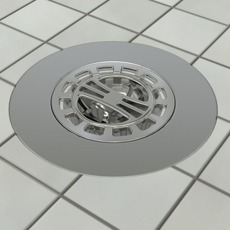 Ace Chrome Plastic/Stainless Steel Shower Drain Strainer