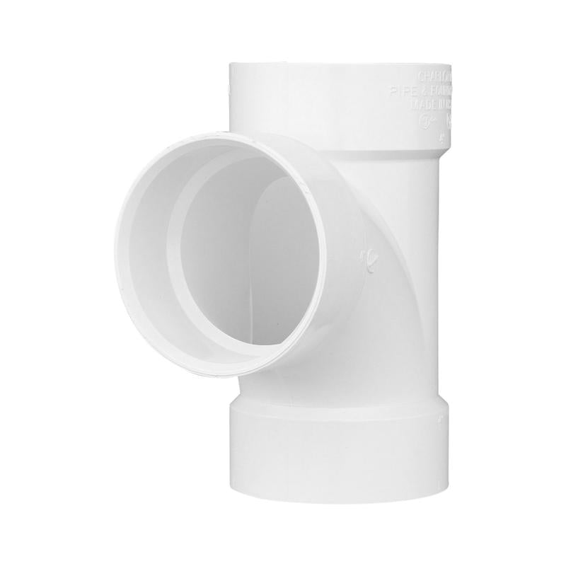 TEE SAN PVCDWV1.25"HXHXH