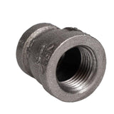 STZ Industries 1/2 in. FIP each X 3/8 in. D FIP Black Malleable Iron Reducing Coupling