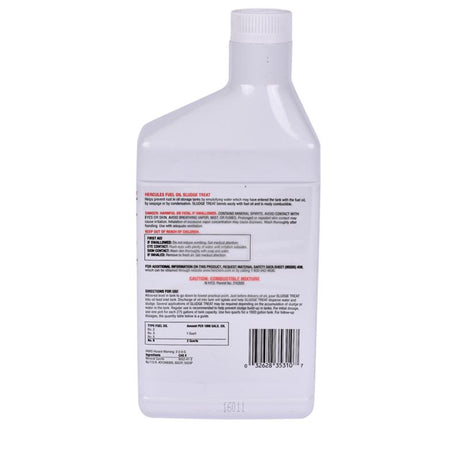 Hercules Sludge Treat Oil Fuel 32 oz