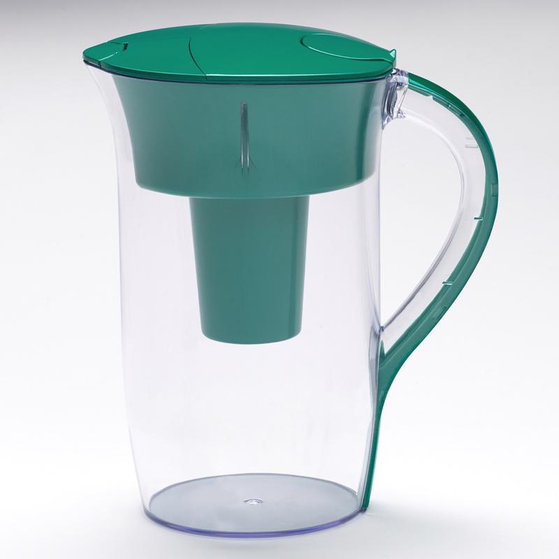 ZeroWater EcoFilter 10 cups Clear/Green Water Filter Pitcher