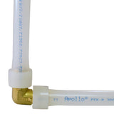 Apollo PEX-A 1/2 in. Expansion PEX in to X 1/2 in. D Barb Brass 90 Degree Elbow