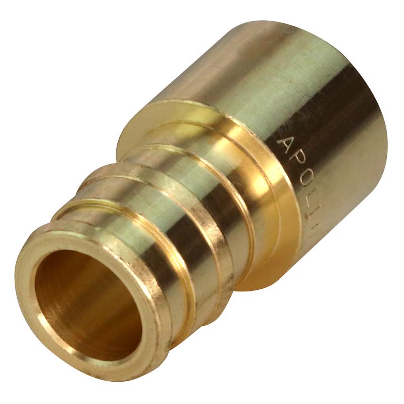 Apollo PEX-A 1/2 in. Expansion PEX in to X 1/2 in. D Female Sweat Brass Adapter