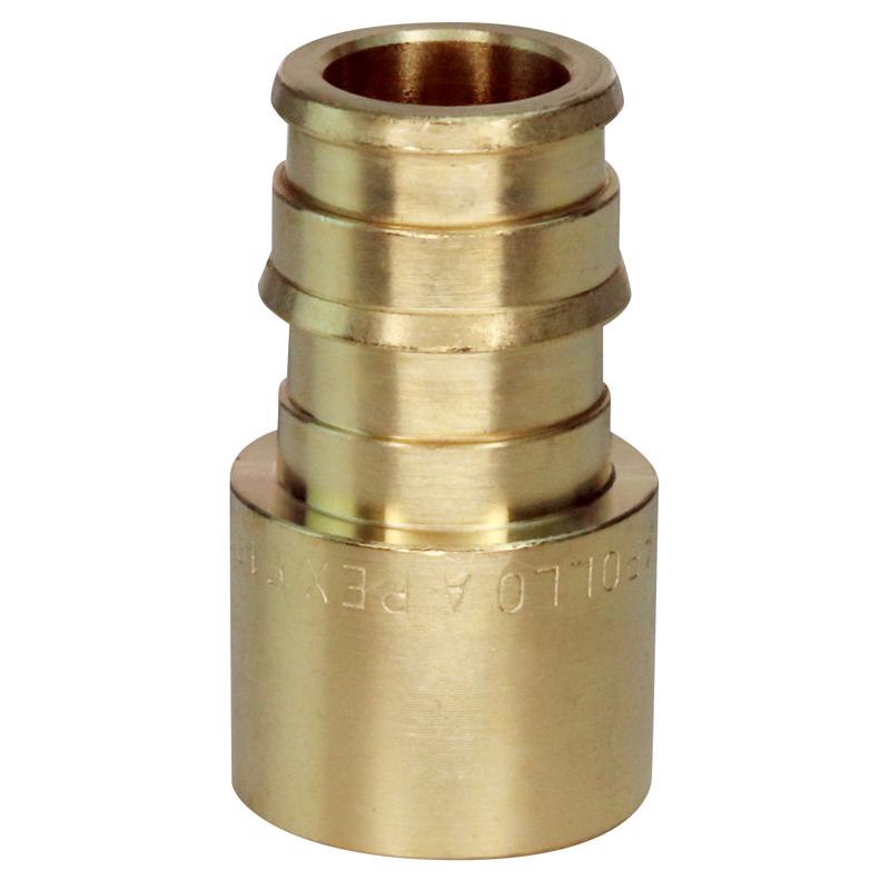 Apollo PEX-A 1/2 in. Expansion PEX in to X 1/2 in. D Female Sweat Brass Adapter