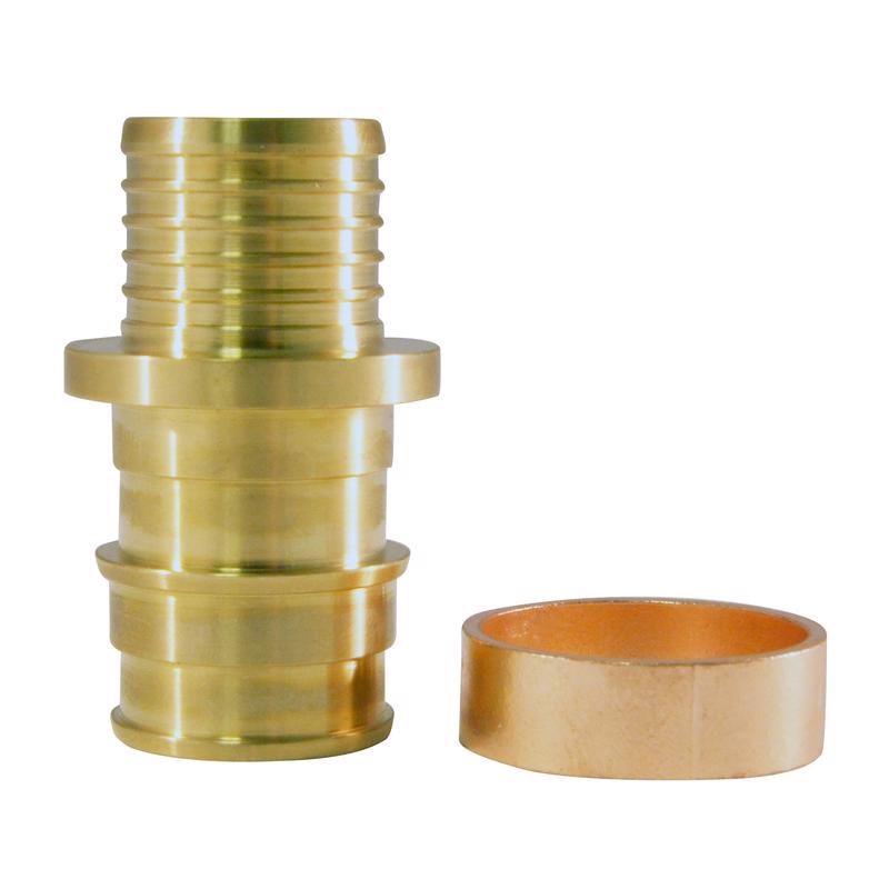 Apollo PEX-A 1/2 in. Expansion PEX in to X 1/2 in. D Barb Brass Coupling