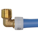 Apollo PEX-A 1/2 in. Expansion PEX in to X 1/2 in. D MNPT Brass 90 Degree Elbow