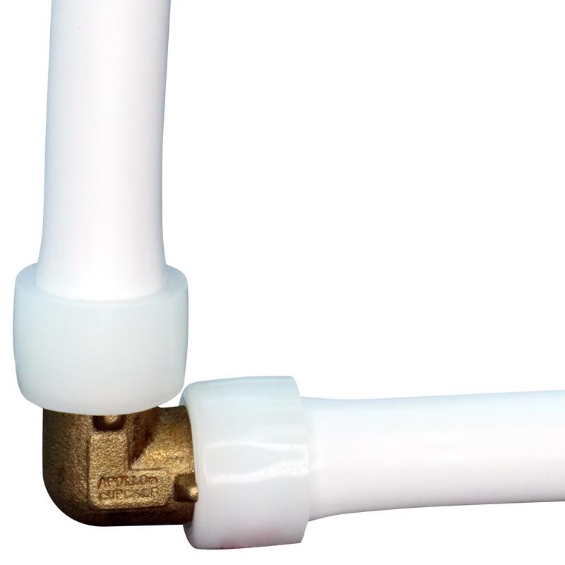 Apollo PEX-A 3/4 in. Expansion PEX in to X 3/4 in. D Barb Brass 90 Degree Elbow