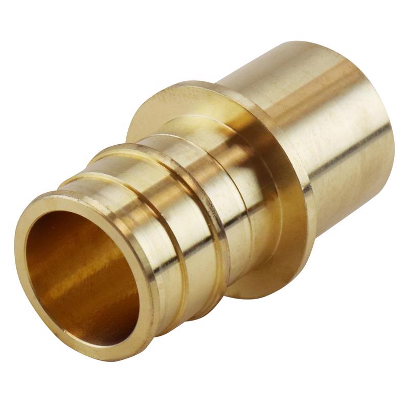 Apollo PEX-A 1 in. Expansion PEX in to X 1 in. D Sweat Brass Male Adapter