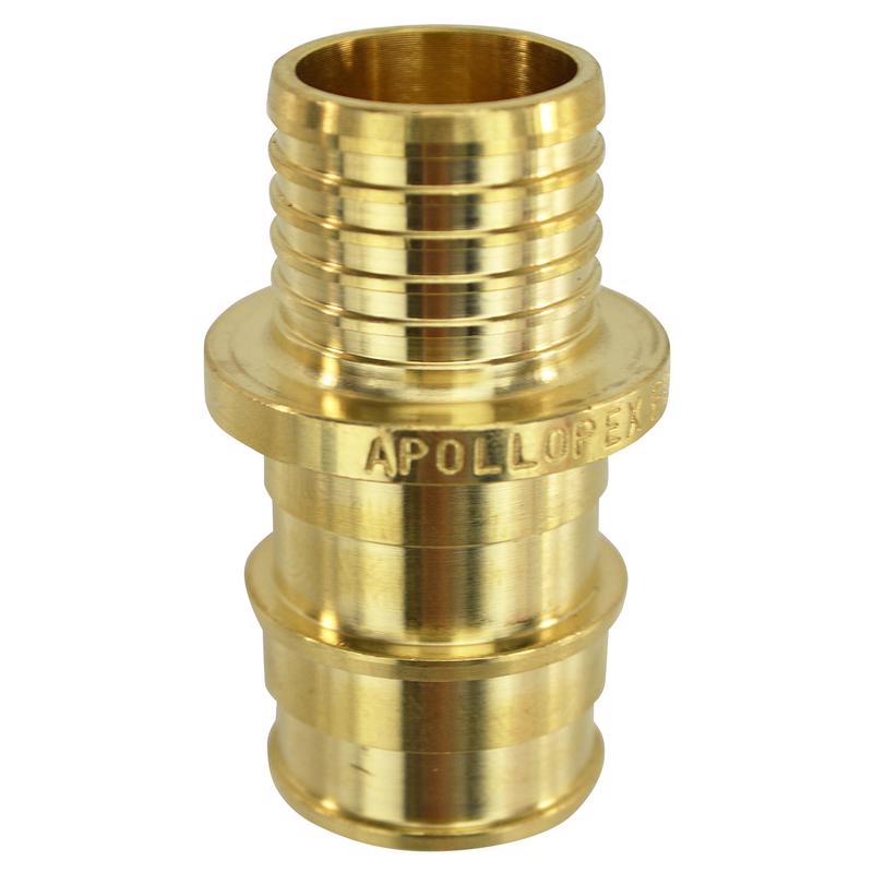 Apollo PEX-A 3/4 in. Expansion PEX in to X 3/4 in. D Barb Brass Coupling