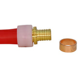 Apollo PEX-A 3/4 in. Expansion PEX in to X 3/4 in. D Barb Brass Coupling