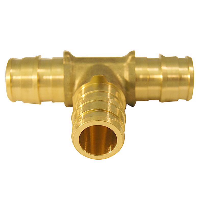 Apollo PEX-A 1/2 in. Expansion PEX in to X 1/2 in. D Barb Brass Tee