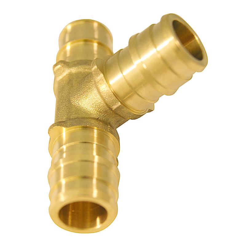 Apollo PEX-A 1/2 in. Expansion PEX in to X 1/2 in. D Barb Brass Tee