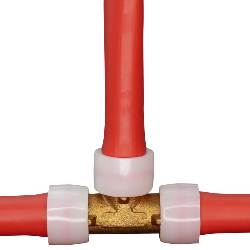 Apollo PEX-A 1/2 in. Expansion PEX in to X 1/2 in. D Barb Brass Tee