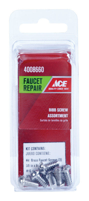 SCREW BIBB ASSORTED ACE