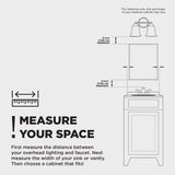 Zenna Home 25.38 in. H X 25.38 in. W X 4.50 in. D Rectangle Medicine Cabinet/Mirror