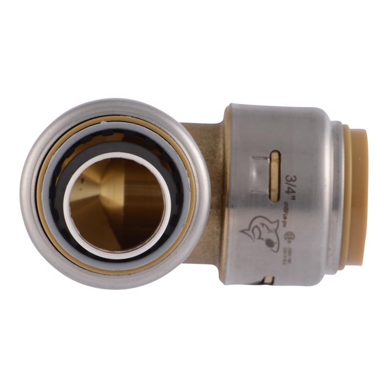 SharkBite Push to Connect 3/4 in. PTC X 3/4 in. D PTC Brass 90 Degree Elbow
