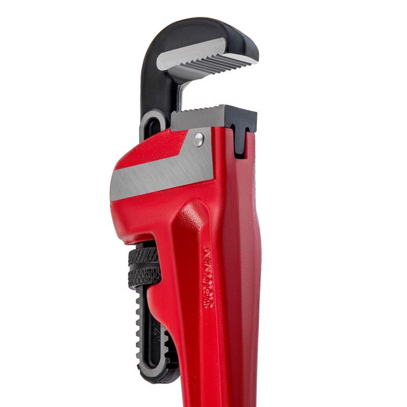 Superior Tool Pro-Line 2 in. Heavy Duty Pipe Wrench Red 1 pc