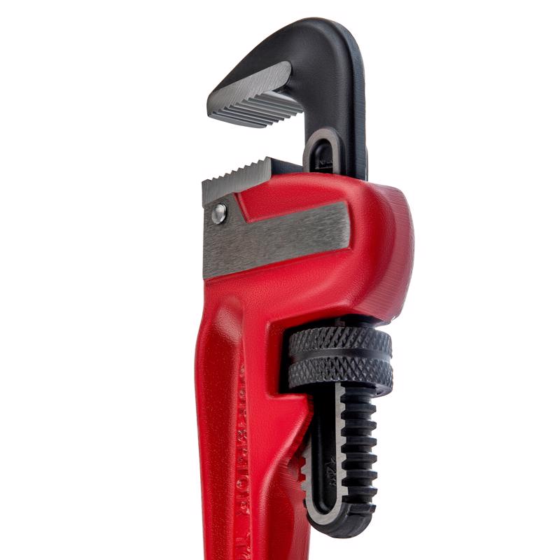 Superior Tool Pro-Line 2 in. Heavy Duty Pipe Wrench Red 1 pc