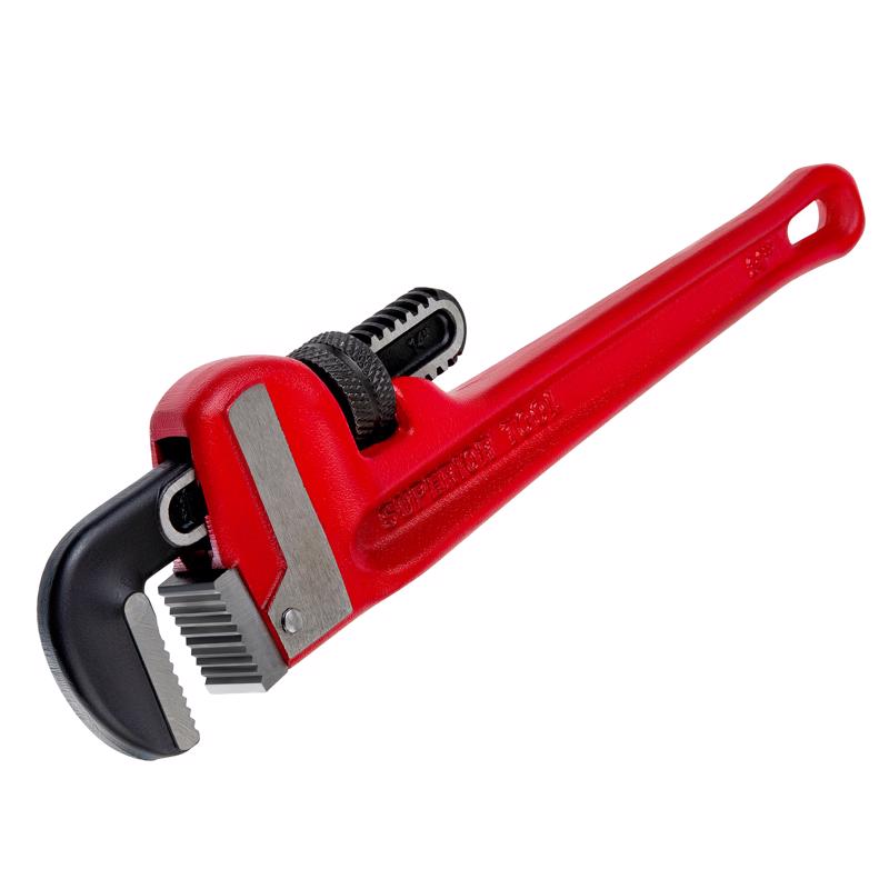 Superior Tool Pro-Line 2 in. Heavy Duty Pipe Wrench Red 1 pc