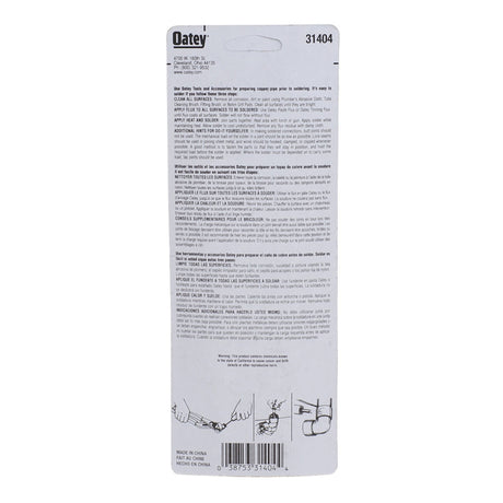 Oatey Fitting Brush 1 pc