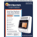 Mr. Heater Comfort Collection 10000 Btu/h 300 sq ft Radiant Natural Gas/Liquid Propane Heater