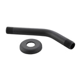 SHWR ARM&FLANGE BLK 8"