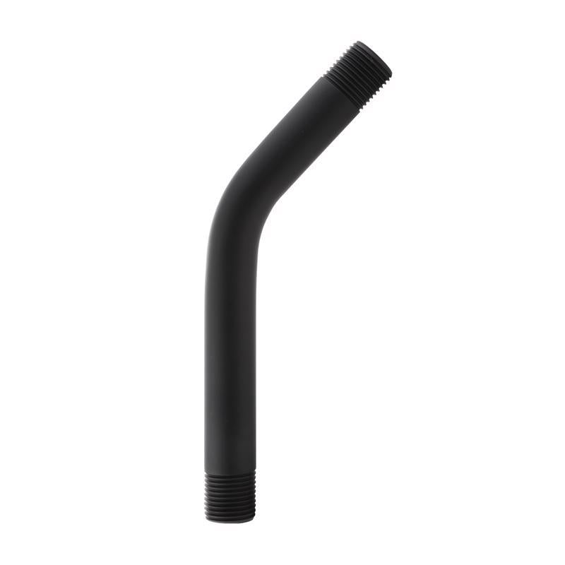 Danco Matte Stainless Steel 8 in. Shower Arm and Flange