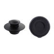 DRAIN COVER RND MAT BLK