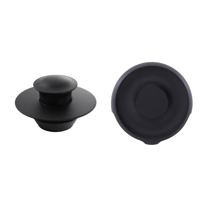 DRAIN COVER RND MAT BLK