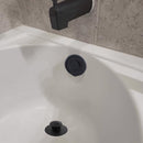 Danco 3 in. Matte Black Round Drain Cover