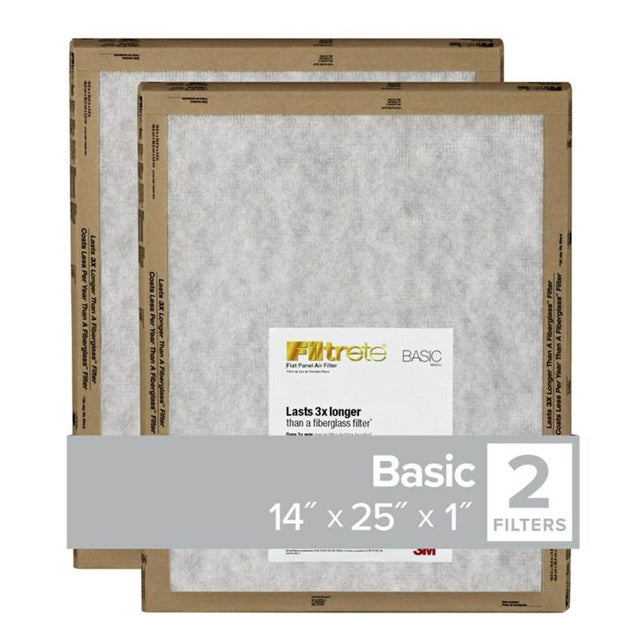FLTR FLT PNL 14X25X1"2PK