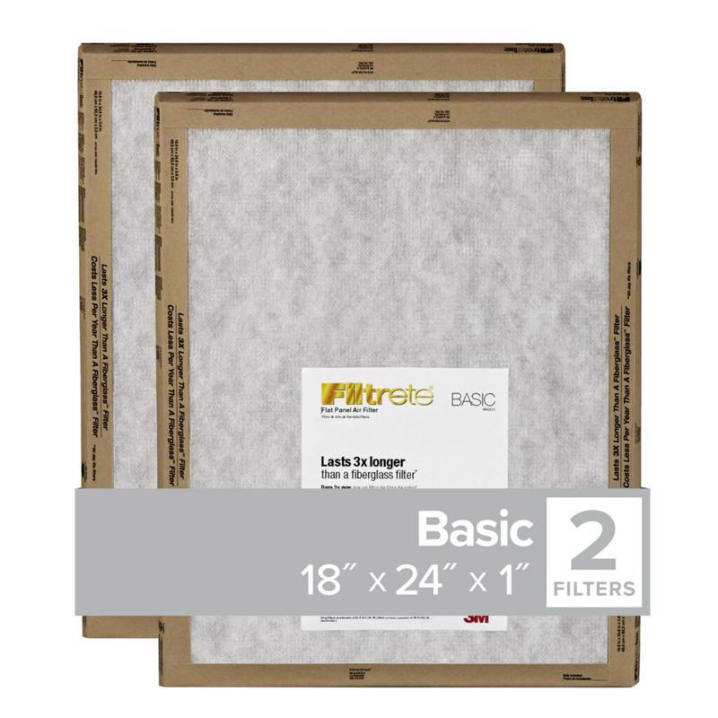 FLTR FLT PNL 18X24X1"2PK